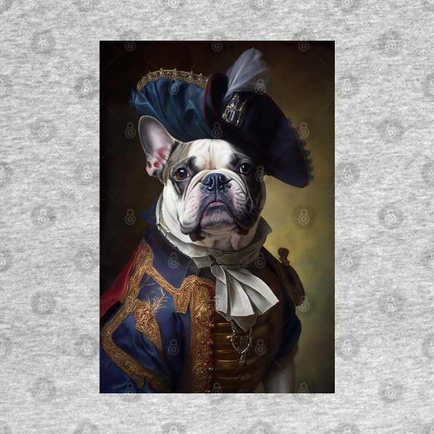 French Bulldog Classic Portrait by YeCurisoityShoppe